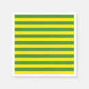 Buscar rayas verdes servilletas Amarillo