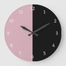 Buscar bloque del color relojes de pared Rosa