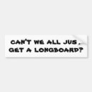 Buscar el practicar surf pegatinas parachoque Longboard