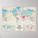 Buscar mapa de tiempo posters Mapa del mundo