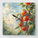 Buscar fruta relojes de pared Rústico