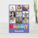 Buscar 30 tarjetas de cumpleaños Nombre  personalizado