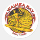 Buscar el practicar surf pegatinas Hawaii