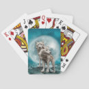 Buscar lobos barajas de cartas Animales
