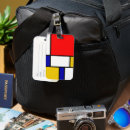 Buscar mondrian etiquetas para maletas Geometría