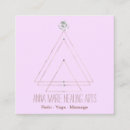 Buscar geometría sagrada tarjetas de visita Boho