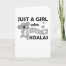 Buscar amor de la koala tarjetas Adorable