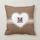 Buscar lona cojines Monograma