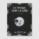 Buscar hombre en la luna tarjetas Vintage
