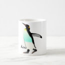 Buscar pingüino divertido tazas Lindo