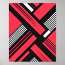 Buscar rayas abstractas posters Geométrico