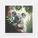 Buscar koala servilletas Vida silvestre