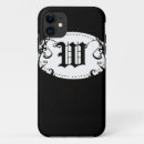 Buscar negro y w iphone fundas Monograma