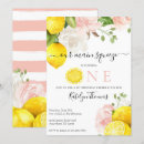 Buscar limonada invitaciones Rosa y amarillo