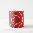 Buscar circulos rojos tazas Geométrico