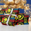 Buscar husky papel de regalo Cachorro