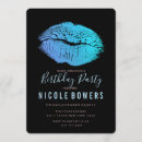 Buscar lápiz labial invitaciones Chicas de noche