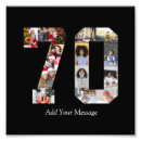 Buscar 70 cumpleaños posters Collage de fotos