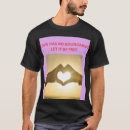 Buscar amor libre camisetas Para él