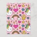 Buscar unicornios postales Arco iris