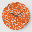 Buscar cereza roja relojes de pared Rojo