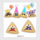 Buscar máscara blanca pegatinas Fiesta