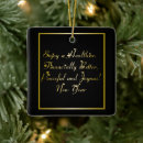 Buscar feliz año nuevo adornos Oro