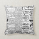 Buscar periódico viejo cojines Retro