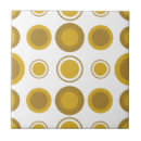 Buscar amarillo de la mostaza azulejos Vintage