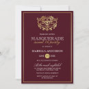 Buscar fiesta de la mascarada invitaciones Para ella
