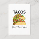 Buscar taco tarjetas de visita Catering