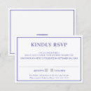 Buscar borde azul invitaciones Invitados