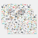 Buscar mapa papel de regalo Para niños