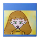 Buscar dibujo animado azulejos Para ella