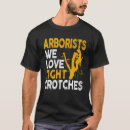 Buscar arborista camisetas Apretado