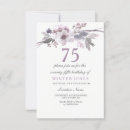 Buscar 75th invitaciones Floral