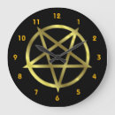 Buscar pentáculo relojes de pared Pentagram