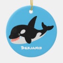Buscar ballena adornos Orilla