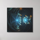 Buscar metálico lienzos Azul