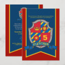 Buscar caballeros medievales invitaciones Chico