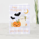 Buscar fantasma kawaii tarjetas Calabaza