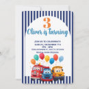 Buscar rayado invitaciones de cumpleaños General y unisex