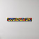 Buscar máscara africana lienzos Azul