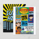 Buscar héroes invitaciones Para niños