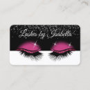 Buscar eyelash tarjetas de visita Extensiones de pestañas