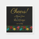 Buscar verde rojo y oro servilletas Invitados