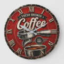 Buscar retro kitchen relojes de pared Coffee