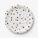 Buscar confetti papel platos Moderno