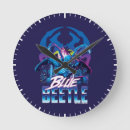 Buscar pañuelos relojes de pared Escarabajo azul