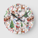 Buscar bastones caramelo de relojes de pared Festivo